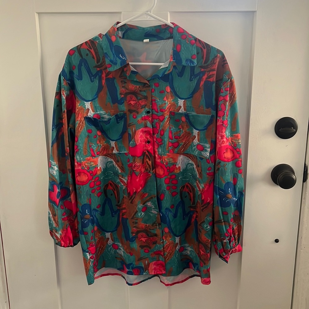 Button up blouse